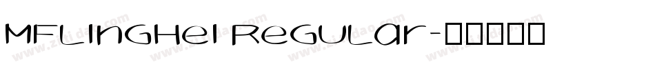 MFLingHei Regular字体转换